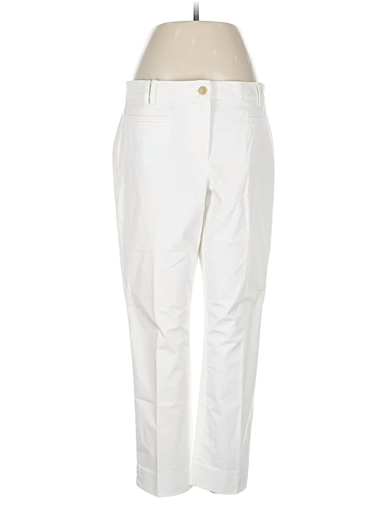 Pre-owned Ann Taylor Casual Pants In White