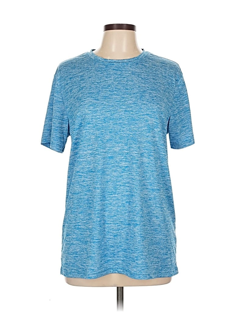 Pre-owned Assorted Brands Active T-shirt In Blue