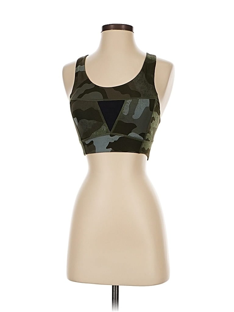 Pre-owned The North Face Sports Bra In Green