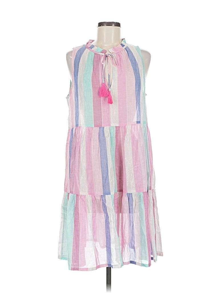 Pre-owned J.crew Factory Store Casual Dress In Pink