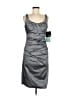 Melrose Gray Cocktail Dress Size 6 - photo 1