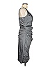 Melrose Gray Cocktail Dress Size 6 - photo 4