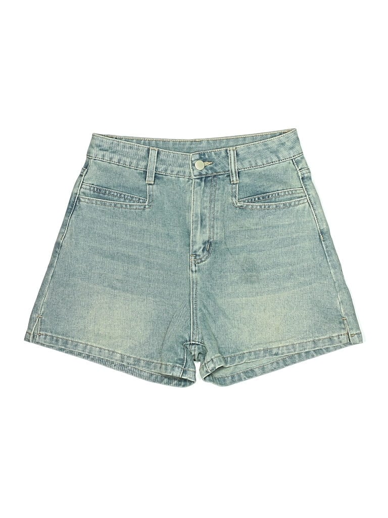 Pre-owned Assorted Brands Denim Shorts In Blue