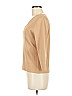 City Silk Tan Pullover Sweater Size M - photo 5