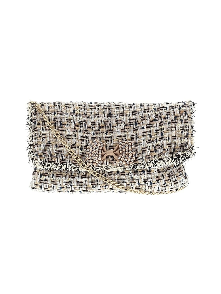 Pre-owned Sondra Roberts Crossbody Bag In White