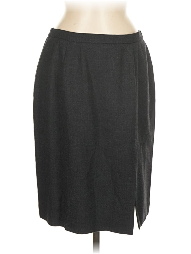Pre-owned Preston & York Formal Skirt In Gray