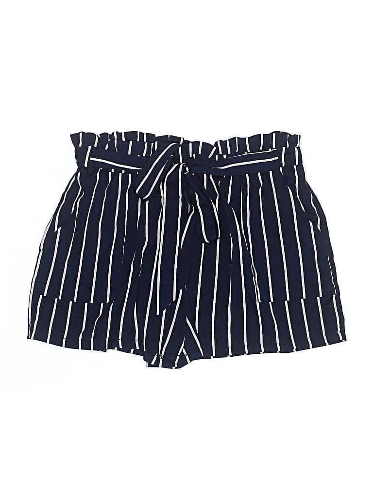 Pre-owned Shein Curve Shorts In Blue