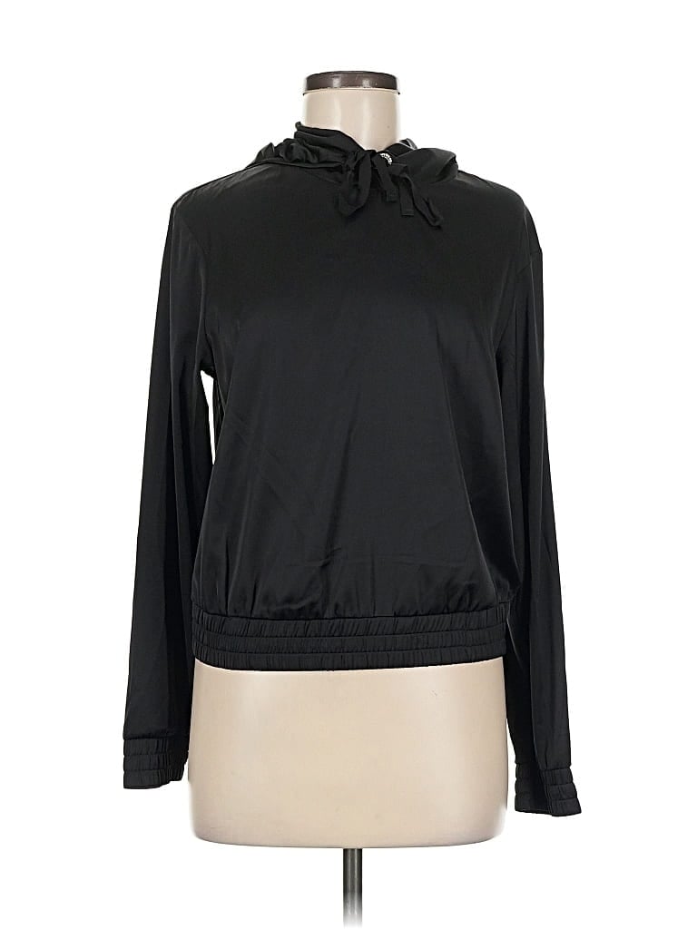 Pre-owned Express Long Sleeve Top Black Cowl Neck Tops