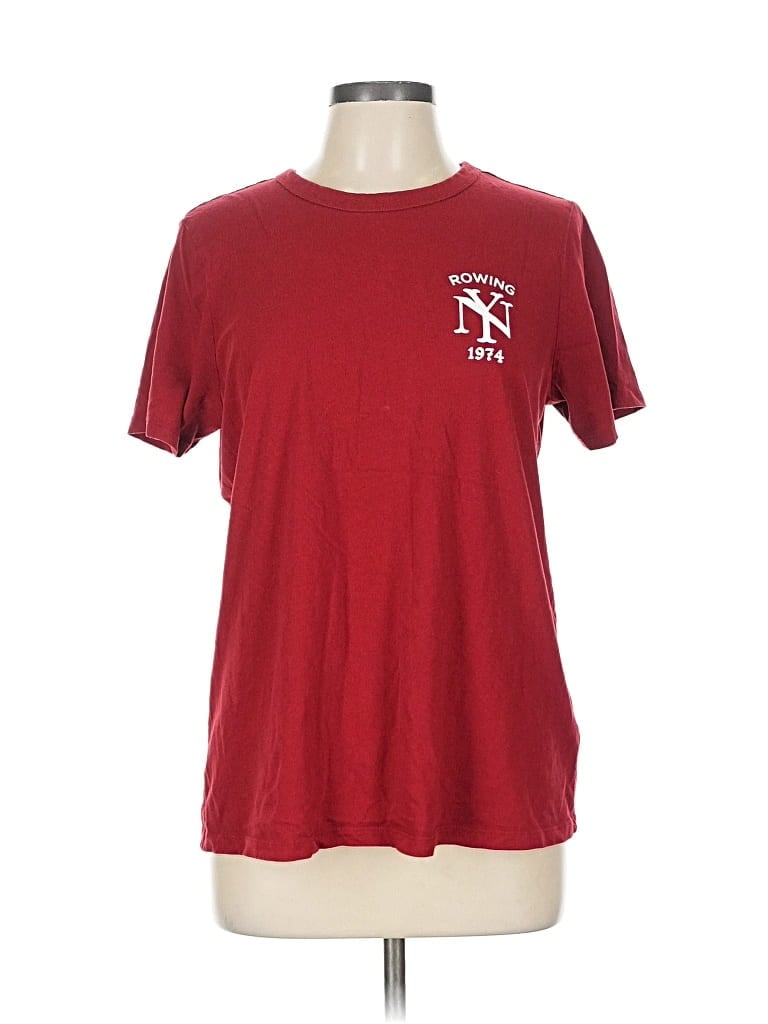 Pre-owned Old Navy Short Sleeve T-shirt In Red