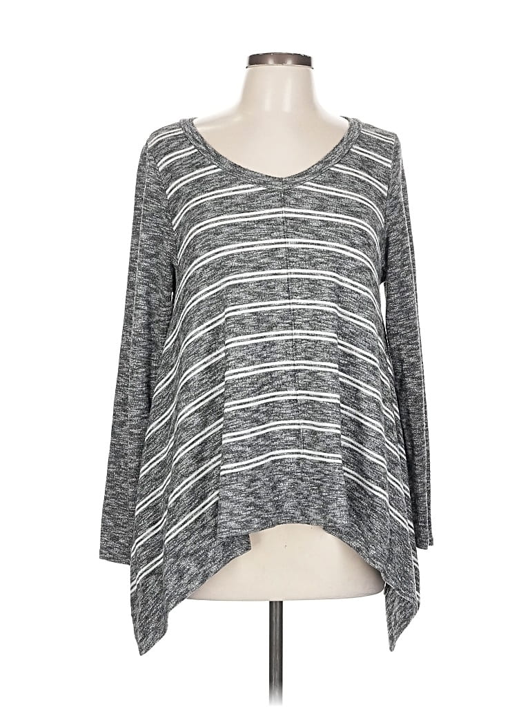 PAPER CRANE Pre-owned Pullover Sweater In Gray