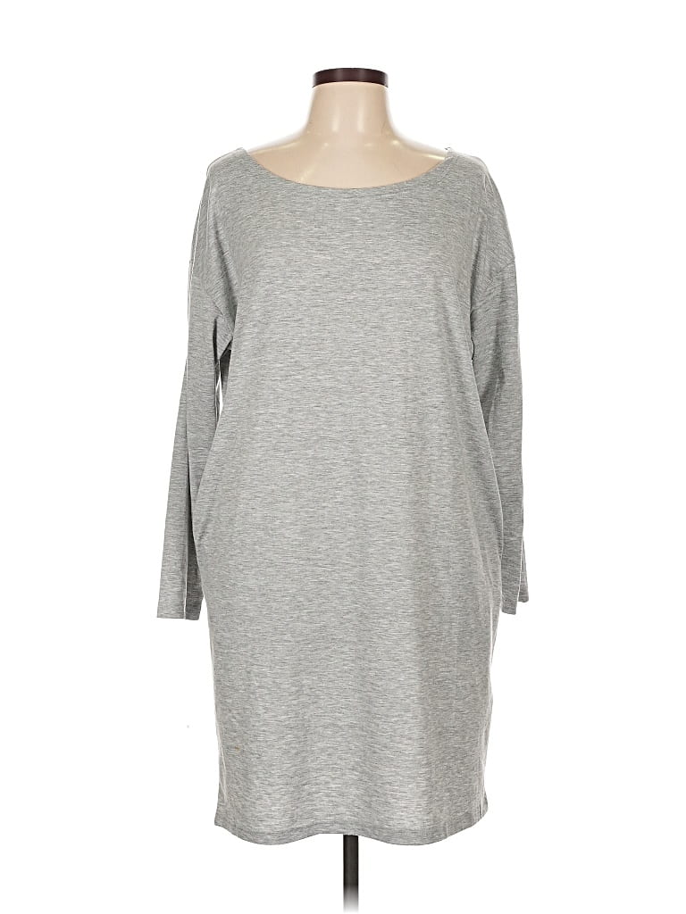 Pre-owned Shein Casual Dress In Gray