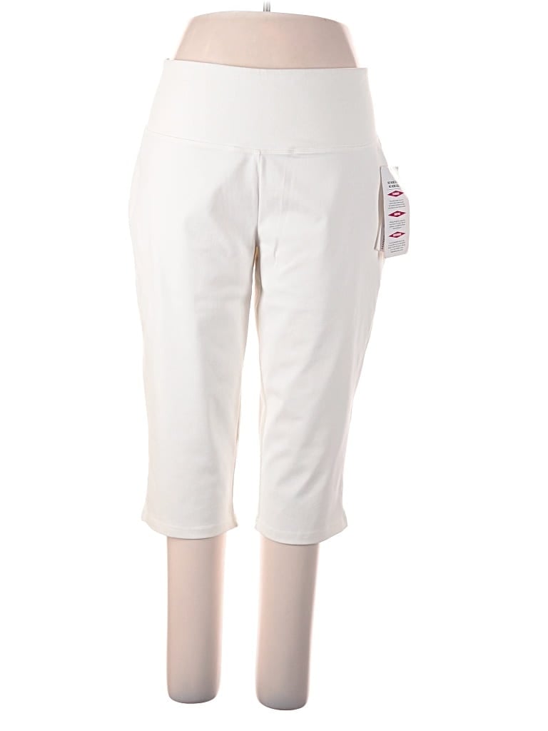Women With Control Active Pants In White