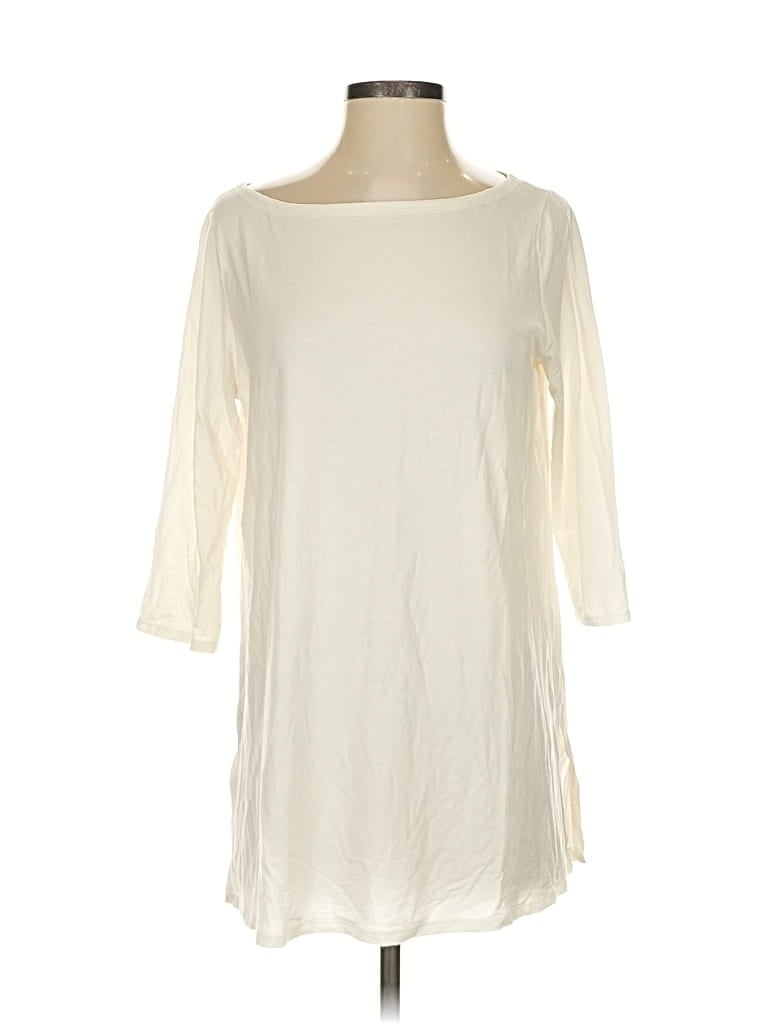 EILEEN FISHER Pre-owned 3/4 Sleeve T-shirt In White