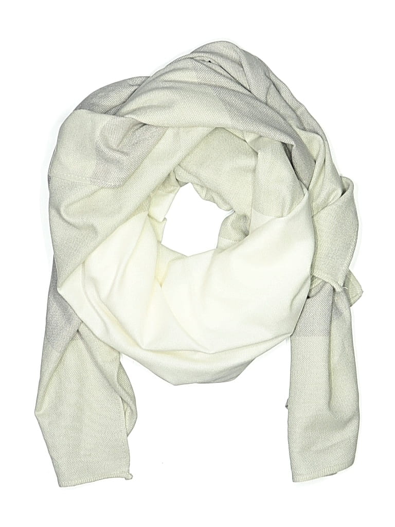 Pre-owned Mer Sea & Co Scarf In White