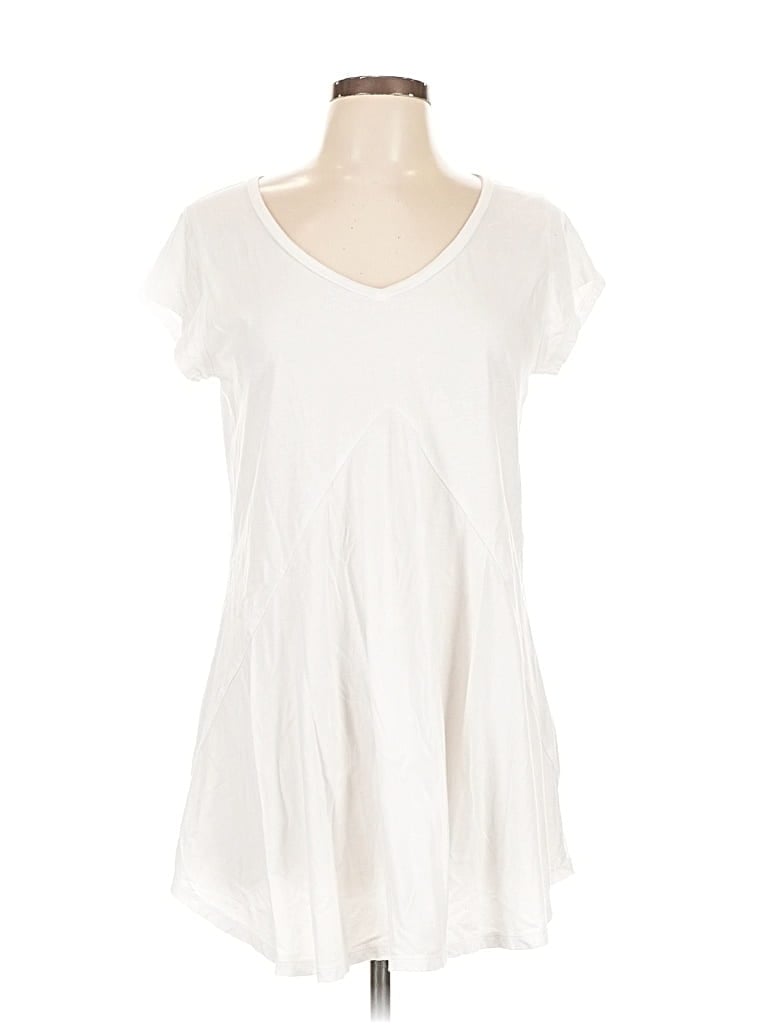 Pre-owned Cabi Short Sleeve T-shirt In White