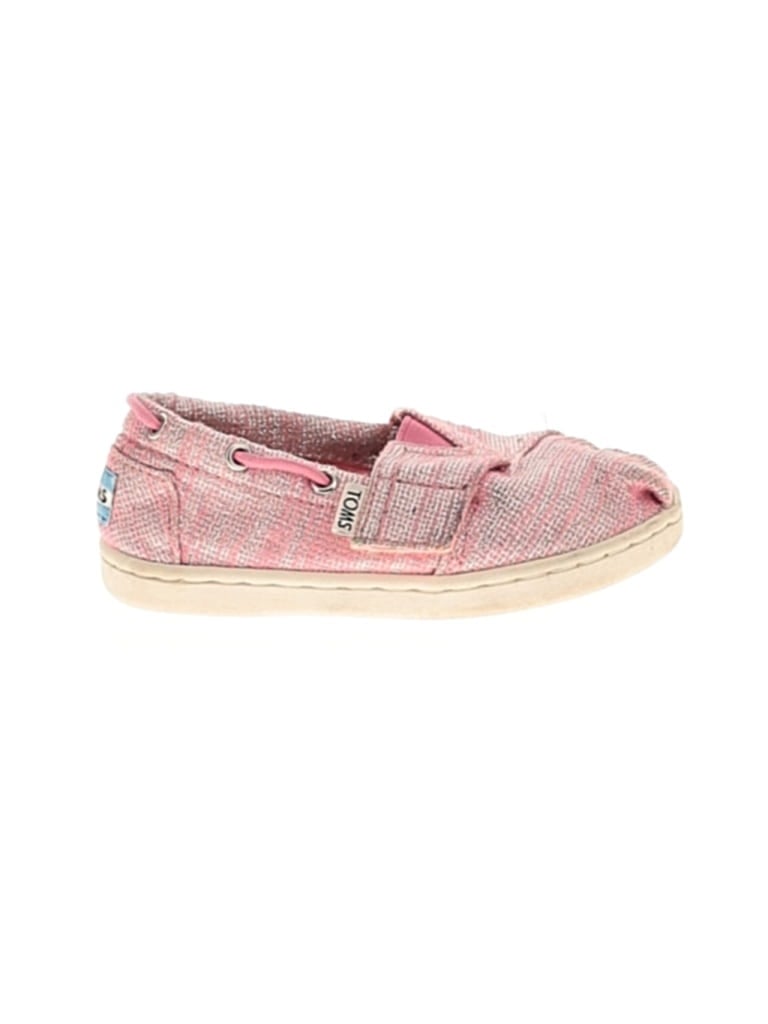 Pre-owned Toms Kids' Sneakers In Pink