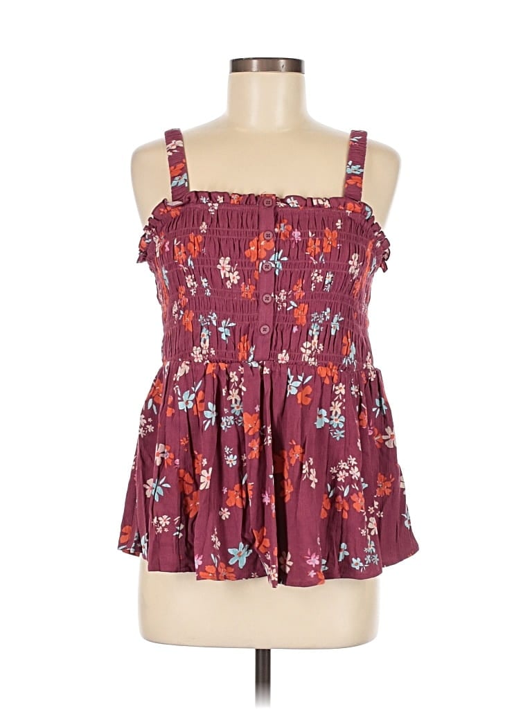 Pre-owned Torrid Romper In Burgundy