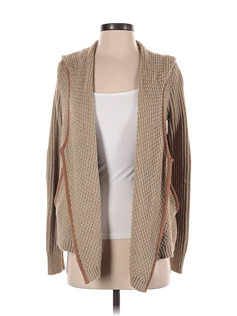 Pre-owned Abercrombie & Fitch Cardigan Sweater In Brown