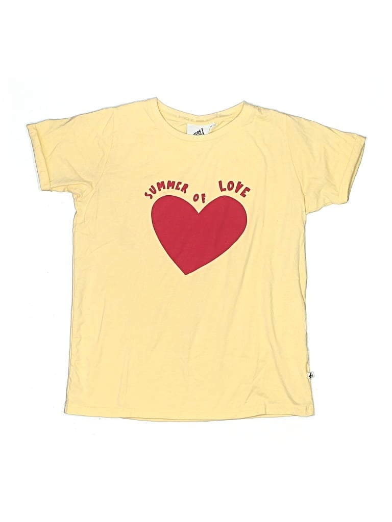 COS Pre-owned Kids' Short Sleeve T-shirt In Yellow