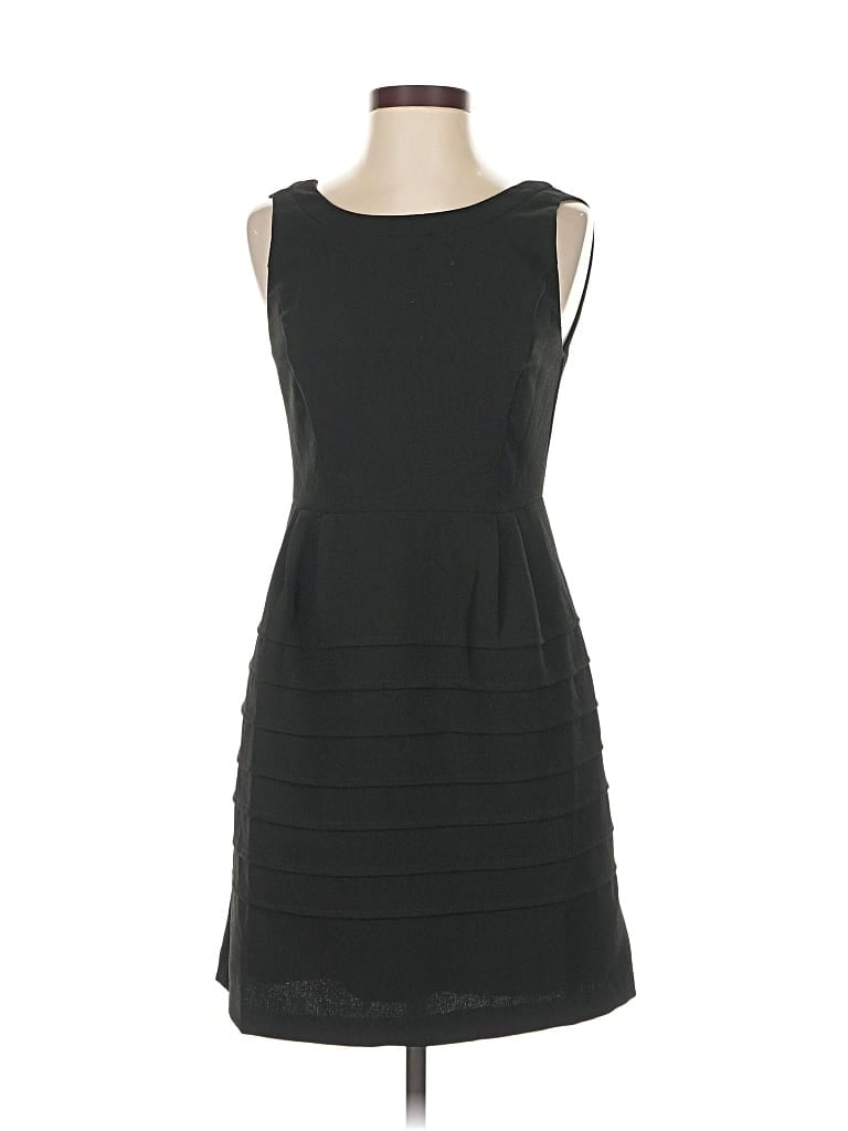 Pre-owned Ann Taylor Loft Outlet Cocktail Dress In Black