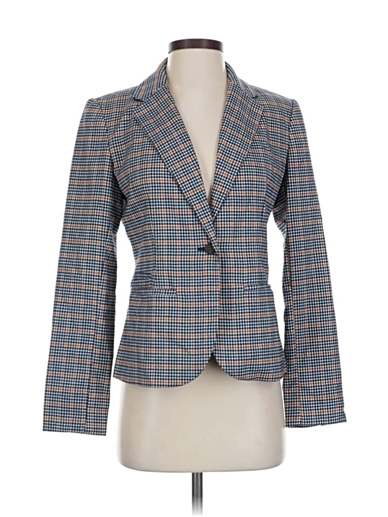 Pre-owned Merona Blazer Jacket In Gray