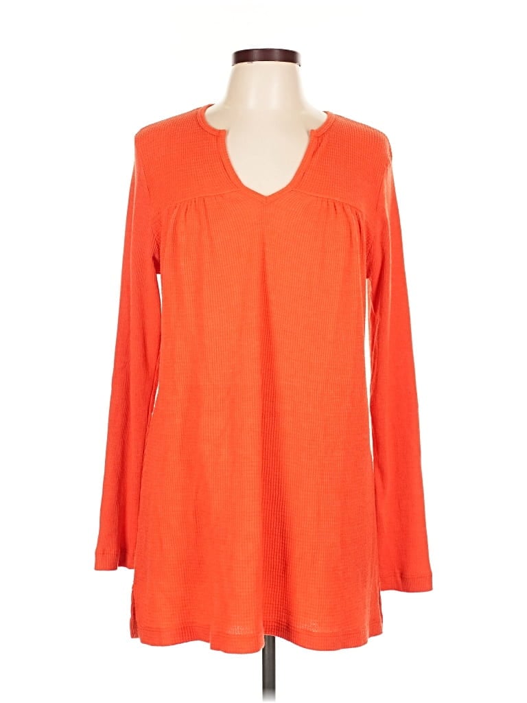 Pre-owned T.la Casual Dress In Orange