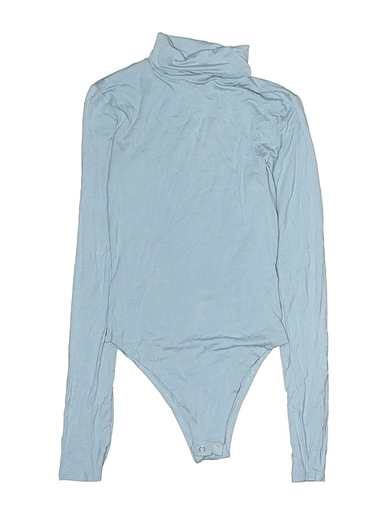 Pre-owned Fashion Nova Bodysuit In Blue