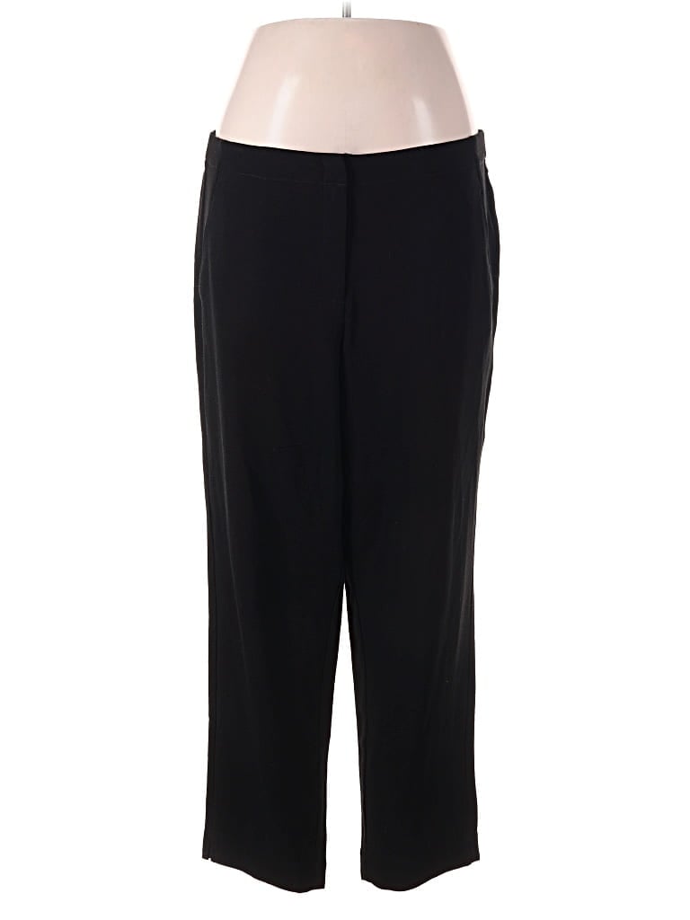 Pre-owned Jjill Dress Pants In Black