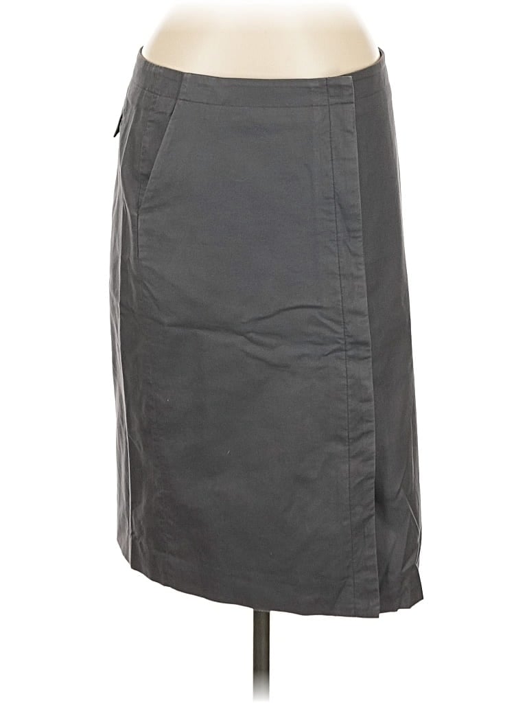 Pre-owned Calvin Klein Casual Skirt In Gray
