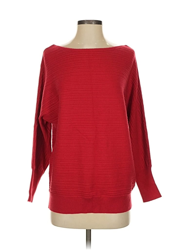 Pre-owned Chico's Pullover Sweater In Red