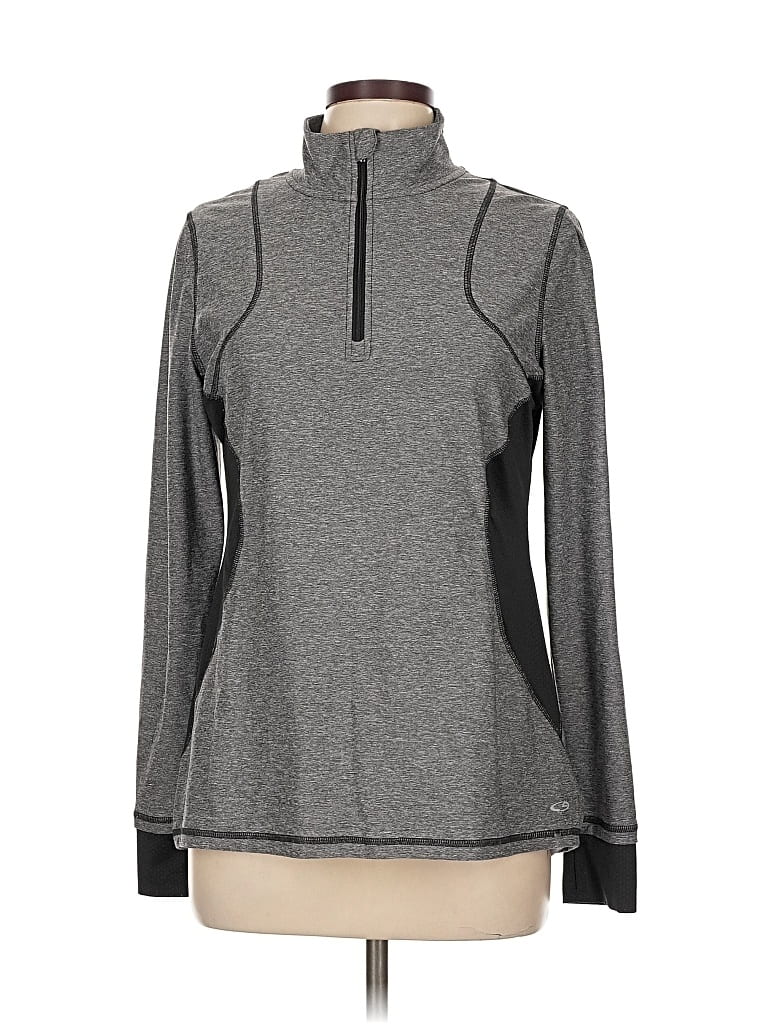 Pre-owned C9 By Champion Fleece Jacket In Gray