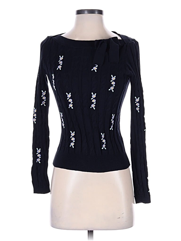 Pre-owned Red Valentino Pullover Sweater In Blue