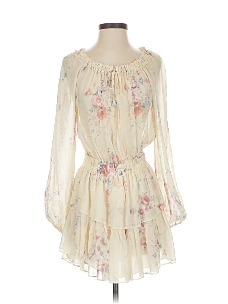 Pre-owned Loveshackfancy Cocktail Dress In White