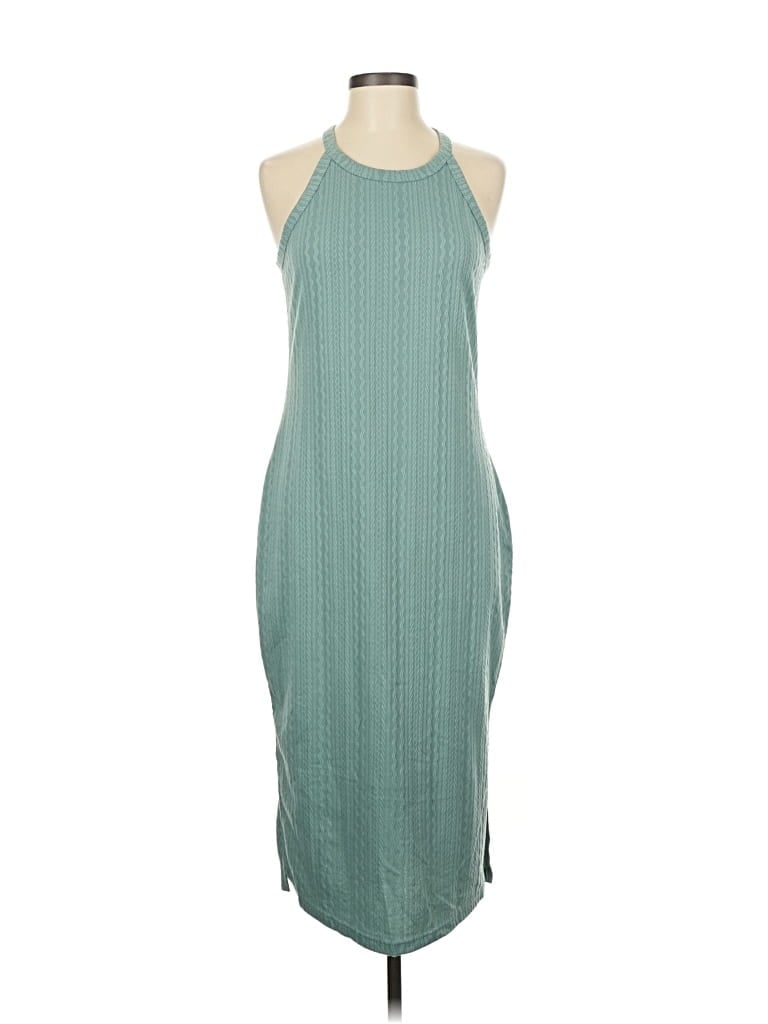 Pre-owned Ekouaer Casual Dress In Blue