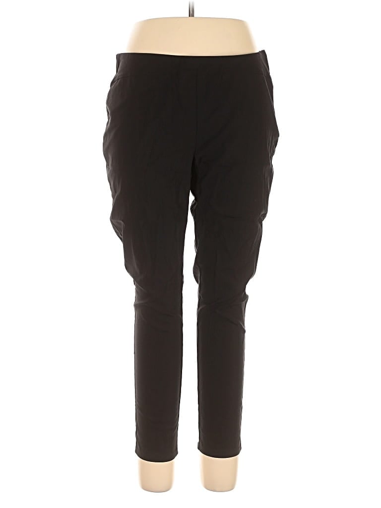 Pre-owned Simply Vera Vera Wang Active Pants In Black