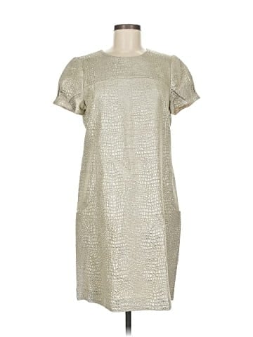Pink Tartan Casual Dress (view 1)