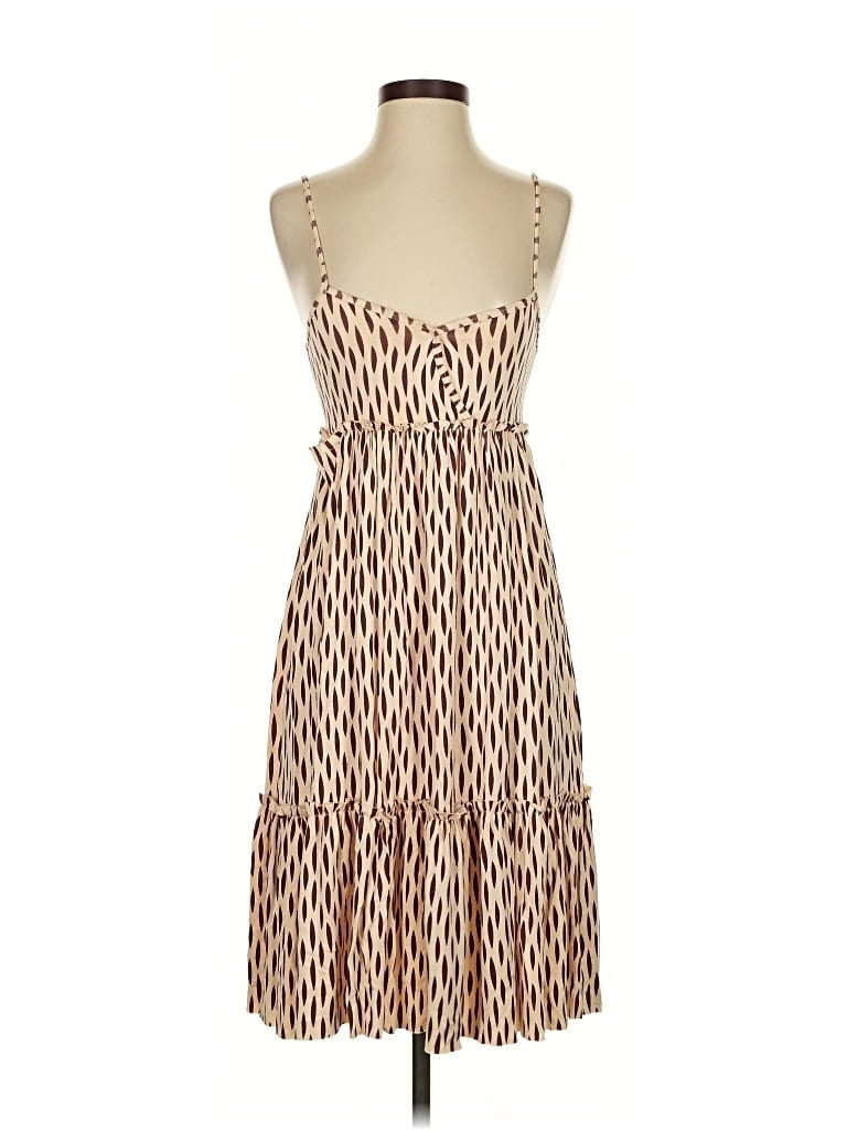 Pre-owned Rachel Pally Casual Dress In White