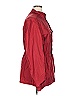 Michael Kors 100% Polyester Red Burgundy Raincoat Size XXL - photo 4