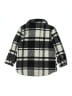 Old Navy Plaid Black Coat Size 6 - 7 - photo 2