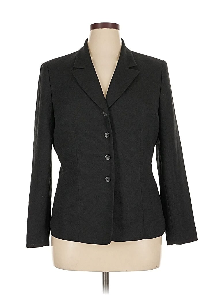 Pre-owned Le Suit Blazer Jacket In Black