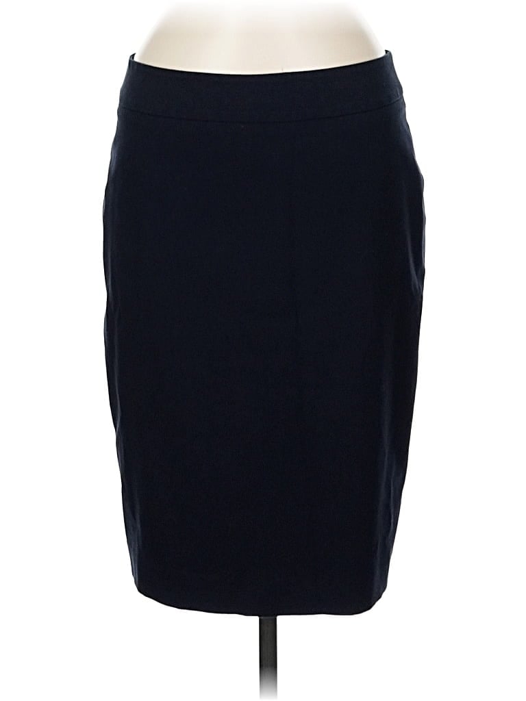 Pre-owned Ann Taylor Factory Formal Skirt In Blue