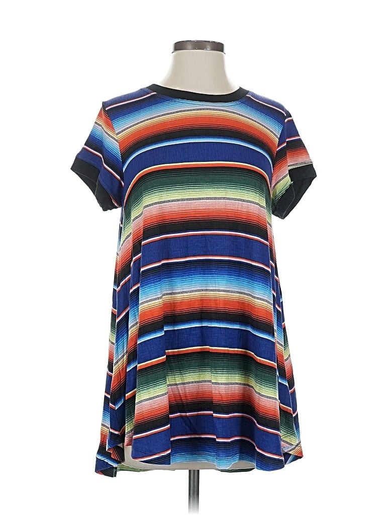 Pre-owned Lularoe Casual Dress In Blue