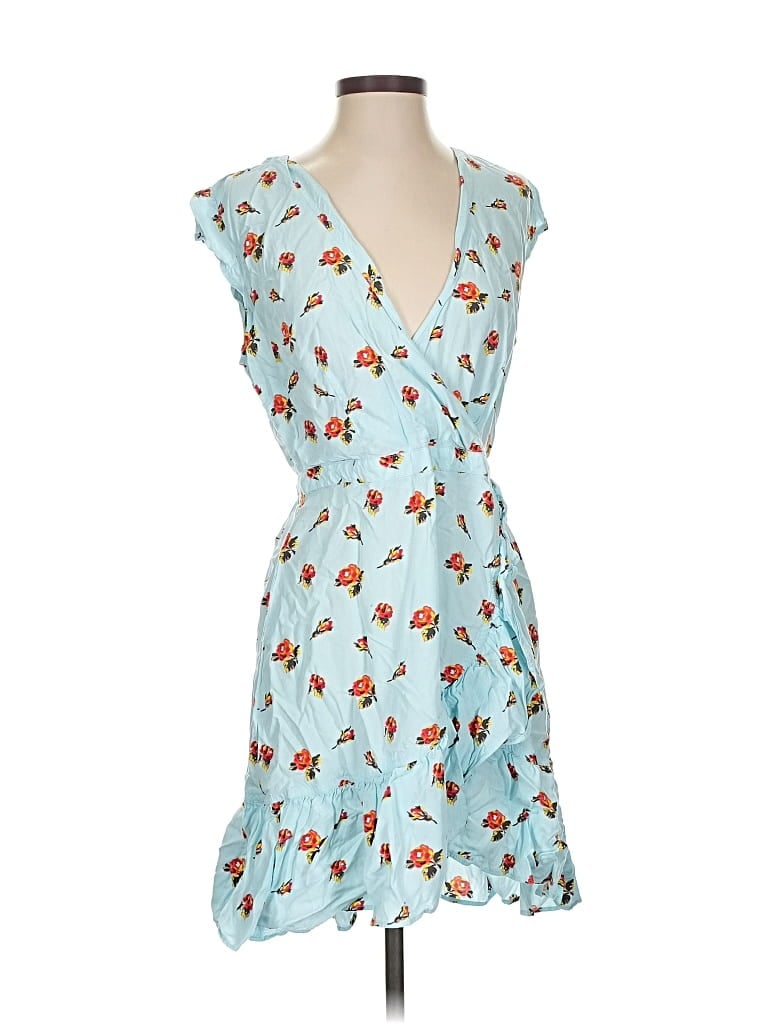 Pre-owned J.crew Mercantile Cocktail Dress In Blue