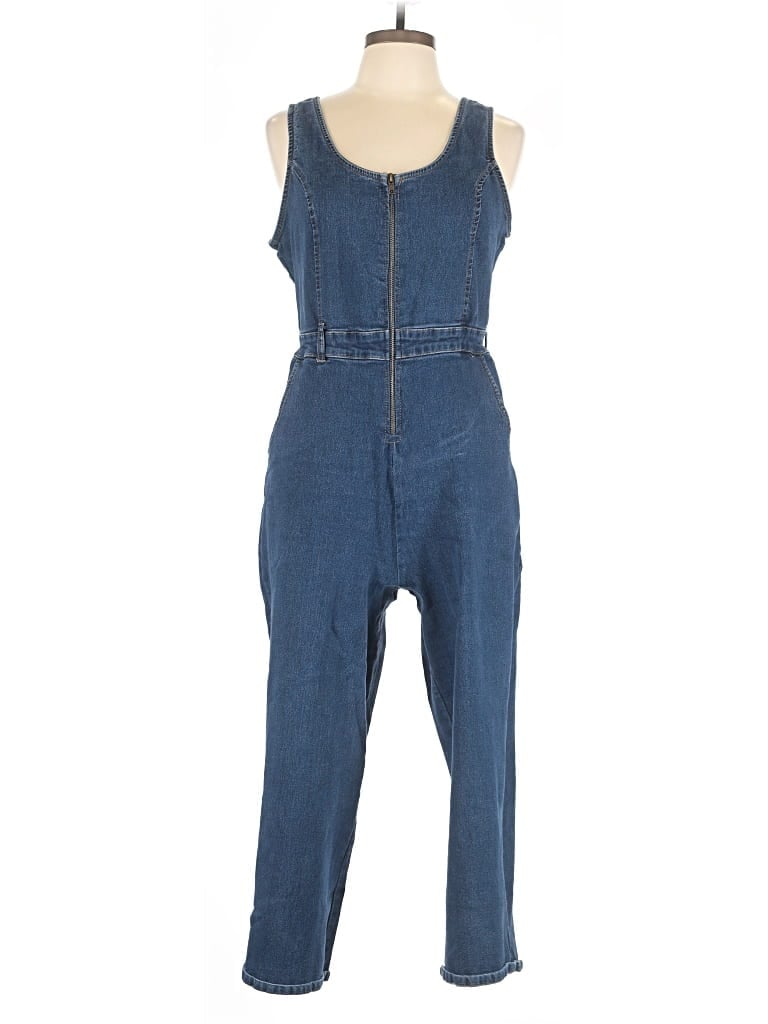 DEREK HEART Pre-owned Jumpsuit In Blue