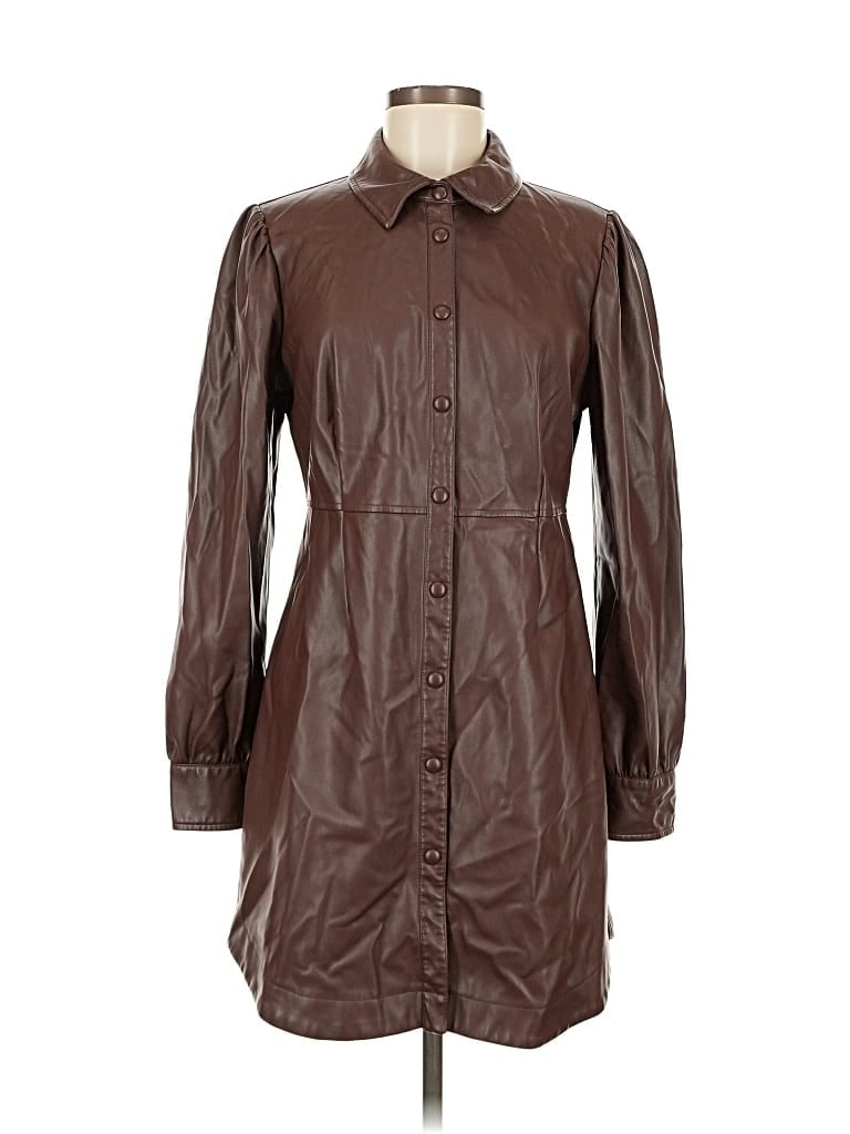 Pre-owned 7 For All Mankind Trenchcoat In Brown
