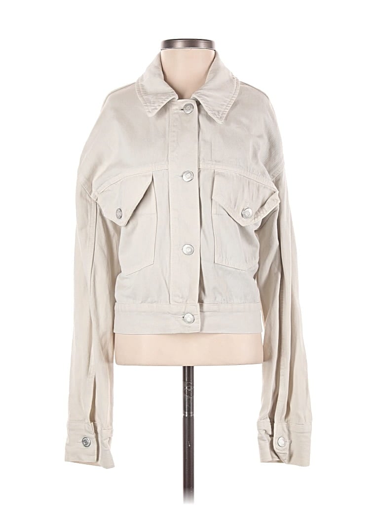 Click to view more detailed imagery on our partner's website Pre-owned Zara Jacket In White