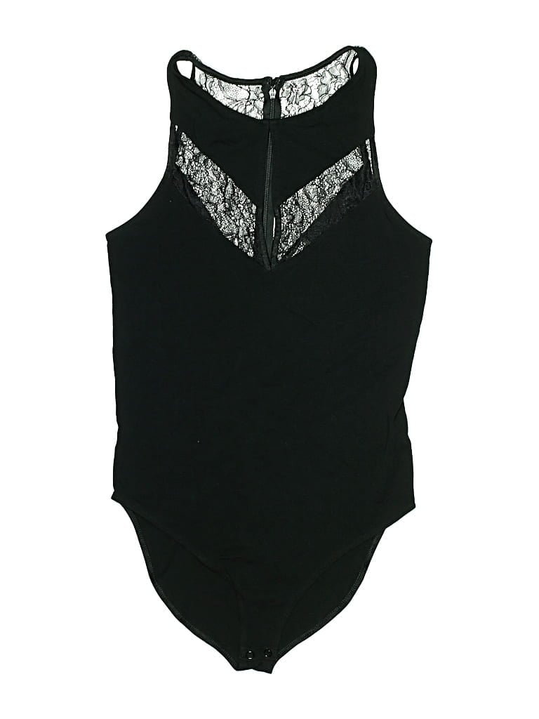 Pre-owned Express Bodysuit In Black
