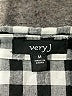 Very J 100% Rayon Checkered-gingham Black Short Sleeve Blouse Size M - photo 7