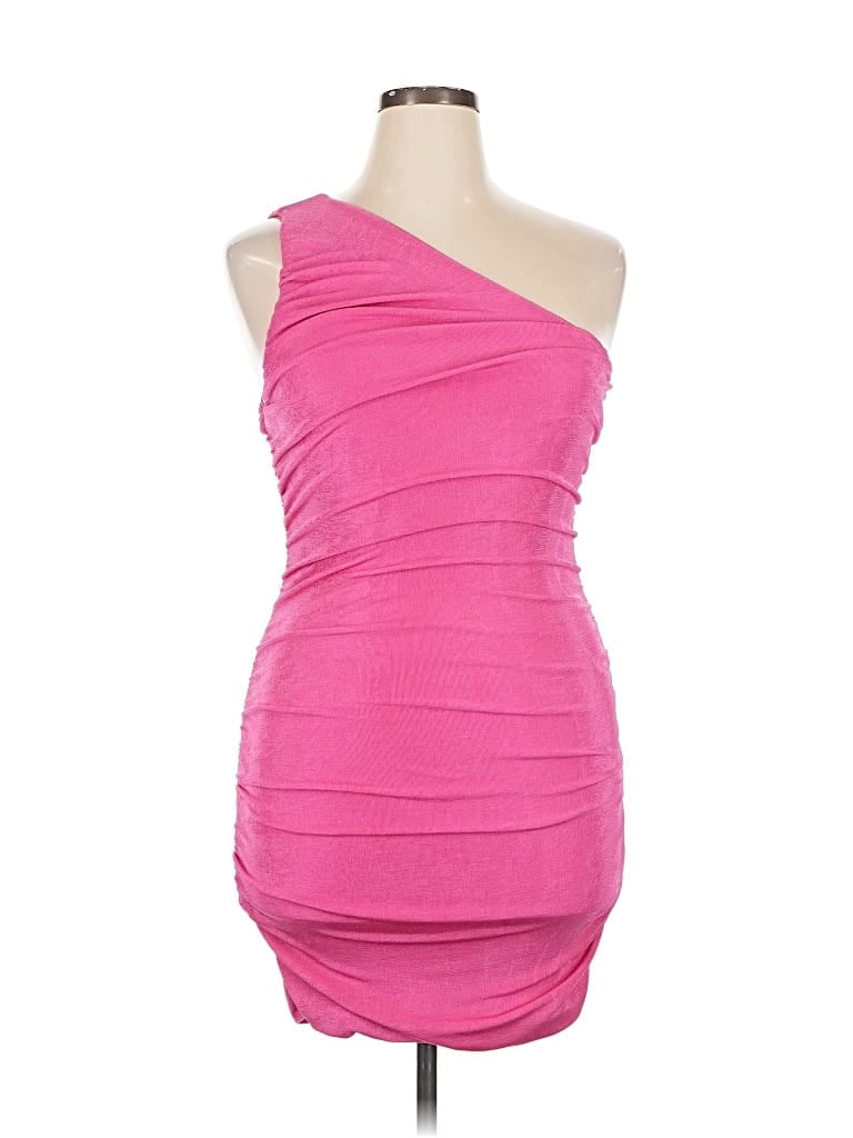 Pre-owned Lyaner Cocktail Dress In Pink