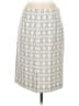 Tibi 100% Cotton Graphic Gray Formal Skirt Size 4 - photo 2